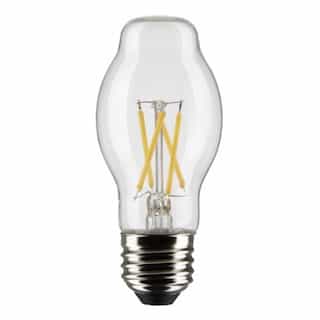 5W LED BT15 Bulb, Dimmable, E26, 450 lm, 120V, 2700K, Clear, 2PK