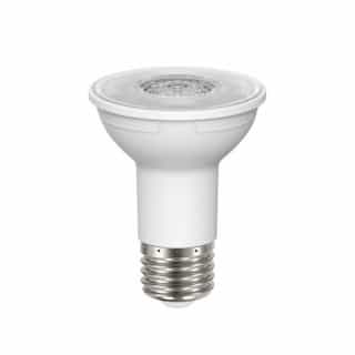 5.5W LED PAR20 Bulb, Dimmable, E26, 500 lm, 120V, 3000K, White