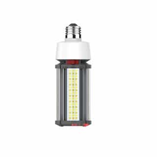 27W LED Corncob Bulb, Non-Dimmable, E26, 277-347V, CCT Selectable