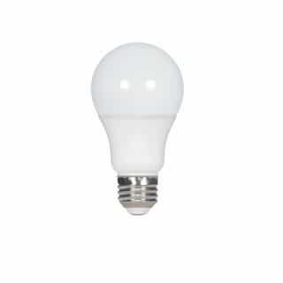 Satco 5.5W LED A19 Bulb, 40W Inc. Retrofit, E26, 450 lm, 4000K