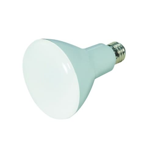 7.5W LED BR30 Bulb, 65W Inc. Retrofit, E26, 650 lm, 120V, 5000K, Frosted White