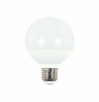 4W LED G25 Bulb, 40W Inc. Retrofit, E26, 360 lm, 120V, 4000K, White