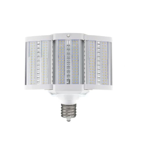 Satco 80W LED Hi-Pro Corn Bulb for Shoebox Fixture, 250W HID Retrofit, EX39, 10400 lm, 3000K