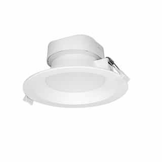 9W Round 5-6 Inch LED Downlight, Direct Wire, Dimmable, 2700K