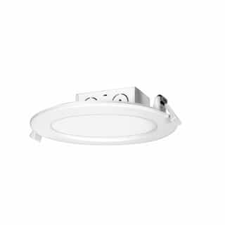 6-in 11.6W Direct-Wire LED Downlight, Edge-Lit, Dimmable, 800 lm, 120V, 5000K, White
