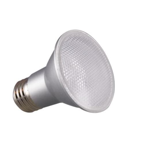 6.5W LED PAR20 Bulb, Dimmable, 25 Degree Beam, E26, 520 lm, 120V, 2700K