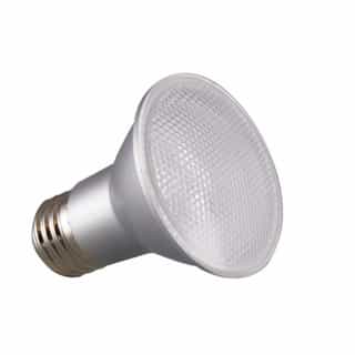 Satco 6.5W LED PAR20 Bulb, Dimmable, 25 Degree Beam, E26, 520 lm, 120V, 5000K