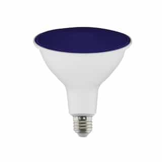 Satco 11.5W LED PAR38 Bulb, Dimmable, E26, 120V, Blue
