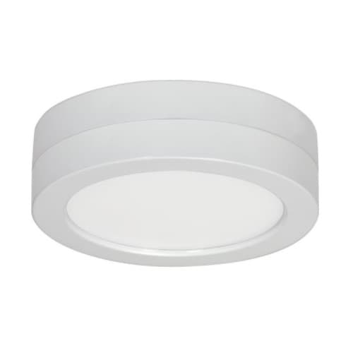 Satco 9-in Battery Backup Module Housing for Round Flush Mount, White
