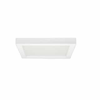 Satco 9-in 18.5W LED Square Flush Mount, Dimmable, 1150 lm, 120V, 3000K