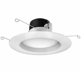 Satco 10.5W 5/6" LED Recessed Retrofit Downlight, Dimmable, 5000K