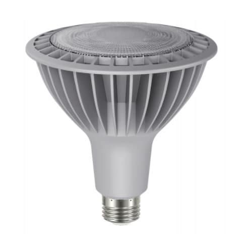 27W LED PAR38 Bulb, E26, 2400 lm, 120V-277V, 3000K