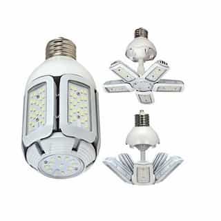75W LED Corn Bulb, 400W MH Retrofit, E39, 9800 lm, 120V-277V, 5000K