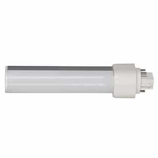 Satco 9W LED PL Bulb, 4-Pin Horizontal Ballasts, 3500K, 850 Lumens
