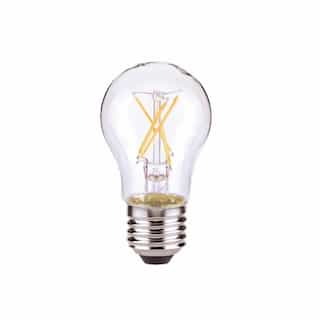 5W LED A15 Bulb, Dimmable, 40W Inc. Retrofit, 450 lm, 2700K, Clear