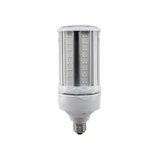 Satco 45W LED Corn Bulb, 300W HID Retrofit, Ballast Bypass, E26, 6300 lm, 100V-277V, 4000K
