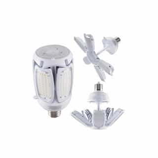60W LED Corncob Bulb w/ Adjustable Beam, 250 HID Retrofit, EX39, 8400 lm, 5000K