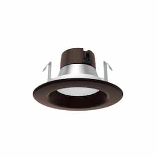 Satco 4-in 8.5W LED Retrofit Downlight, Dimmable, 520 lm, 120V, 3000K, Bronze