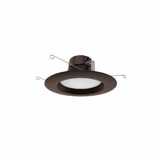 Satco 6-in 10.5W LED Retrofit Downlight, Dimmable, 700 lm, 120V, 3000K, Bronze