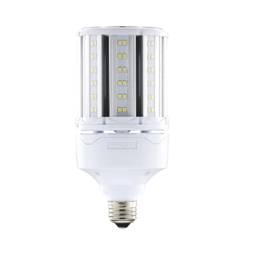 36W LED Corn Bulb, Direct Wire, E26, 4680 lm, 100V-277V, 2700K