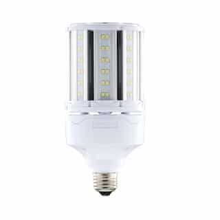 Satco 36W LED Corn Bulb, Direct Wire, E26, 4680 lm, 100V-277V, 2700K
