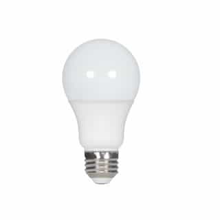 Satco 10W LED A19 Bulb, 60W Inc. Retrofit, E26, 800 lm, 120V, 4000K, Frosted White