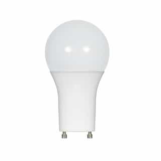 Satco 10W LED A19 Bulb, 60W Inc. Retrofit, GU24, 800 lm, 120V, 4000K, Frosted White