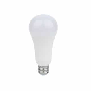 Satco 21W LED A21 Bulb, 150W Inc. Retrofit, 3-Way, E26, 2150 lm, 2700K