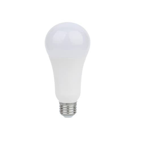 21W LED A21 Bulb, 150W Inc. Retrofit, 3-Way, E26, 2150 lm, 3000K