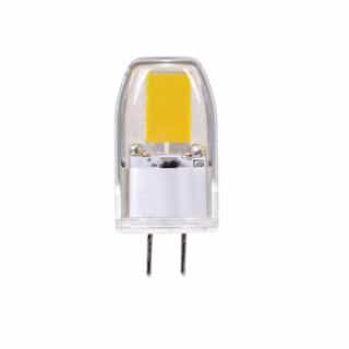 Satco 3W LED JC Bulb, Dimmable, G6.35 Base, 300 lm, 3000K