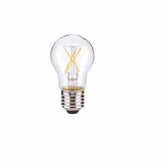 Satco 4.5W LED A15 Clear Filament Bulb, 2700K