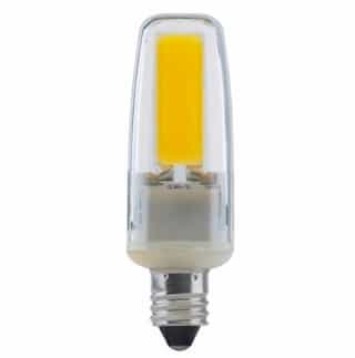 Satco 4W LED Lamp with E11 Base, 480 LM, Frost, 5000K