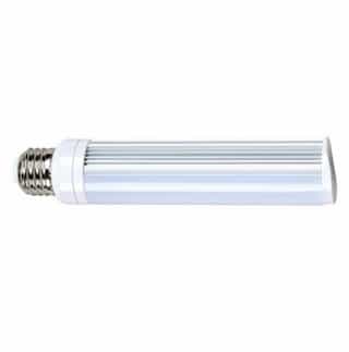 8W LED PL Bulb, 2-Pin E26 Base, 2700K, 675 Lumens