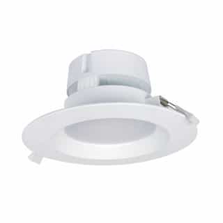 Satco 9W Round 5-6 Inch LED Downlight, Direct Wire, Dimmable, 3000K
