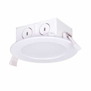 Satco 8.5W 4" LED Retrofit Downlight, Direct Wire, Dimmable, 4000K