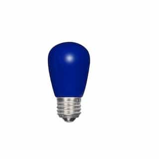 1.4W LED S14 Specialty and Indicator Ceramic Blue Bulb