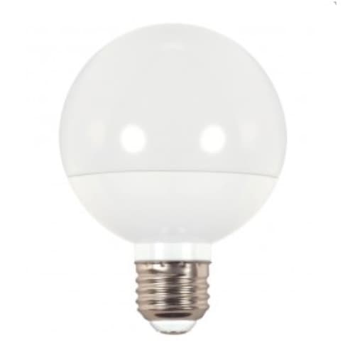 Satco 6W G25 LED Globe Bulb, Dimmable, 5000K