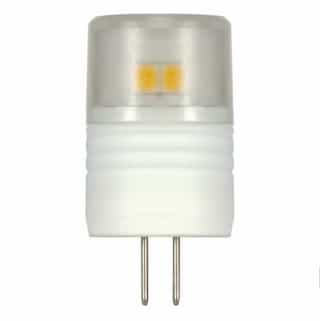 Satco 2.3W JC LED Light Bulb, G4 Base, 3000K