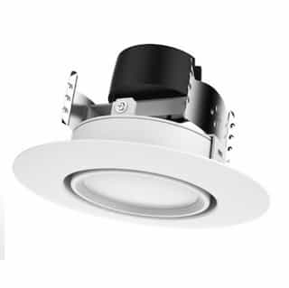 9W Directional LED Downlight Retrofit, 3000K, Dimmable, 90 degree