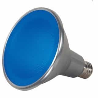 Satco 15W LED PAR38 Bulb, Blue