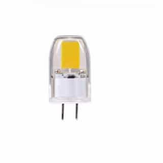 Satco 3W JC LED Light Bulb, G6.35, 5000K