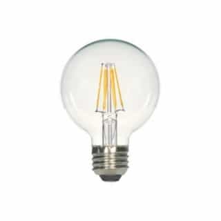4.5W LED G25 Decorative Bulb, 2700K, Clear