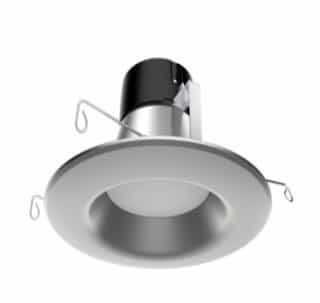 6-in 11.5W LED Recessed Downlight, Dimmable, 800 lm, 120V, 3000K, Brushed Nickel
