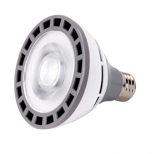 Satco 12W Hi-Pro LED PAR30 Bulb, Short Neck, 3000K, 1200 Lumens