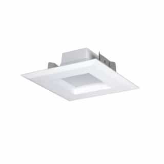 Satco 5-in/6-in 16W LED Square Downlight, 1000 lm, 2700K, 120V, Frosted