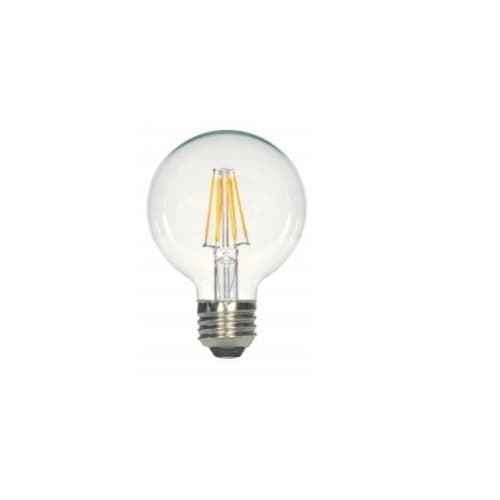 5W LED G25 Decorative Bulb, 2700K, 90 CRI Clear
