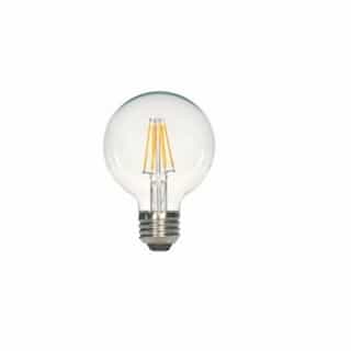 Satco 5W LED G25 Decorative Bulb, 2700K, 90 CRI Clear