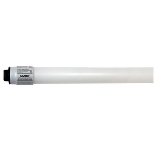 Satco 43W 8-ft LED T8 Tube, 5500 lm, Direct Line Voltage, Dual-End, R17d, 4000K, NSF