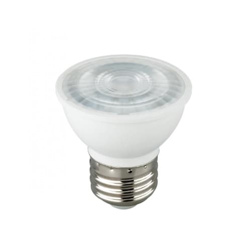 6.5W LED MR16 Bulb, 50W Inc. Retrofit, E26, 500 lm, 120V, 4000K, Frosted