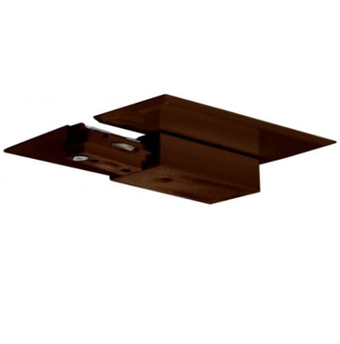 Live-End and Canopy for LED Track Lights, Brown